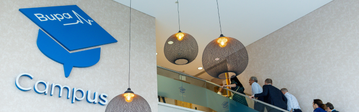 Bupa Campus Reception Area
